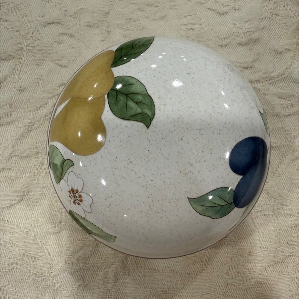 Mikasa Country Classics Fruit Panorama Ceramic Bowl Replacement Small